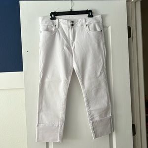 Kut from the Kloth Cameron White Jeans - Size 10